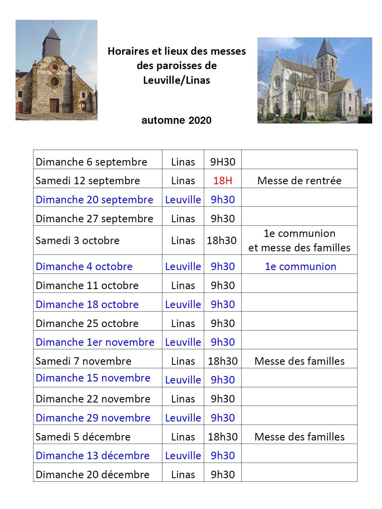 Messe Du 1Er Novembre 2020 - Basilique De Longpont Et Secteur Pastoral Linas